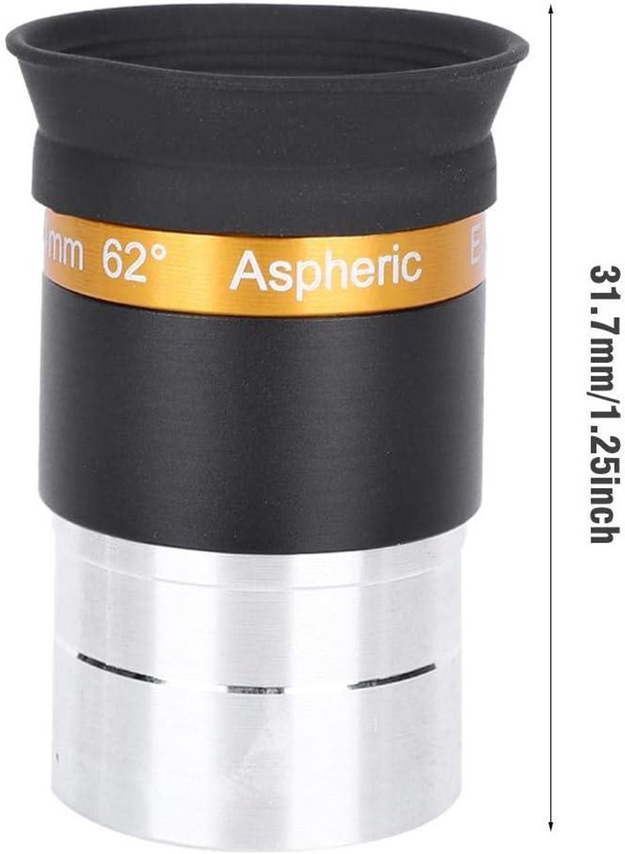 Allecto Plus 4 mm Grote Oculair HD Coating 1,25 inch