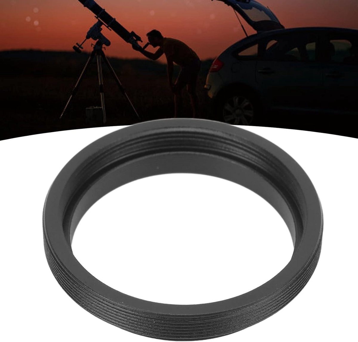 Allecto Plus Adapter Ring M48 naar M54 voor Telescoop