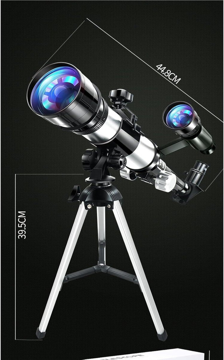 Allecto Plus Astronomische Refractortelescoop 70mm 15x