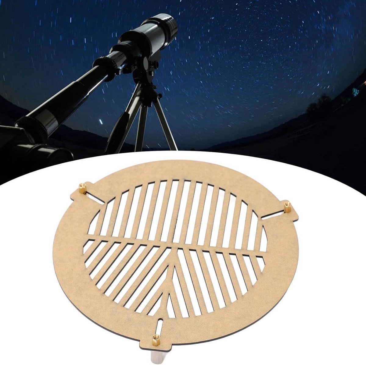 Allecto Plus Bahtinov Mask 120-160mm Aluminium