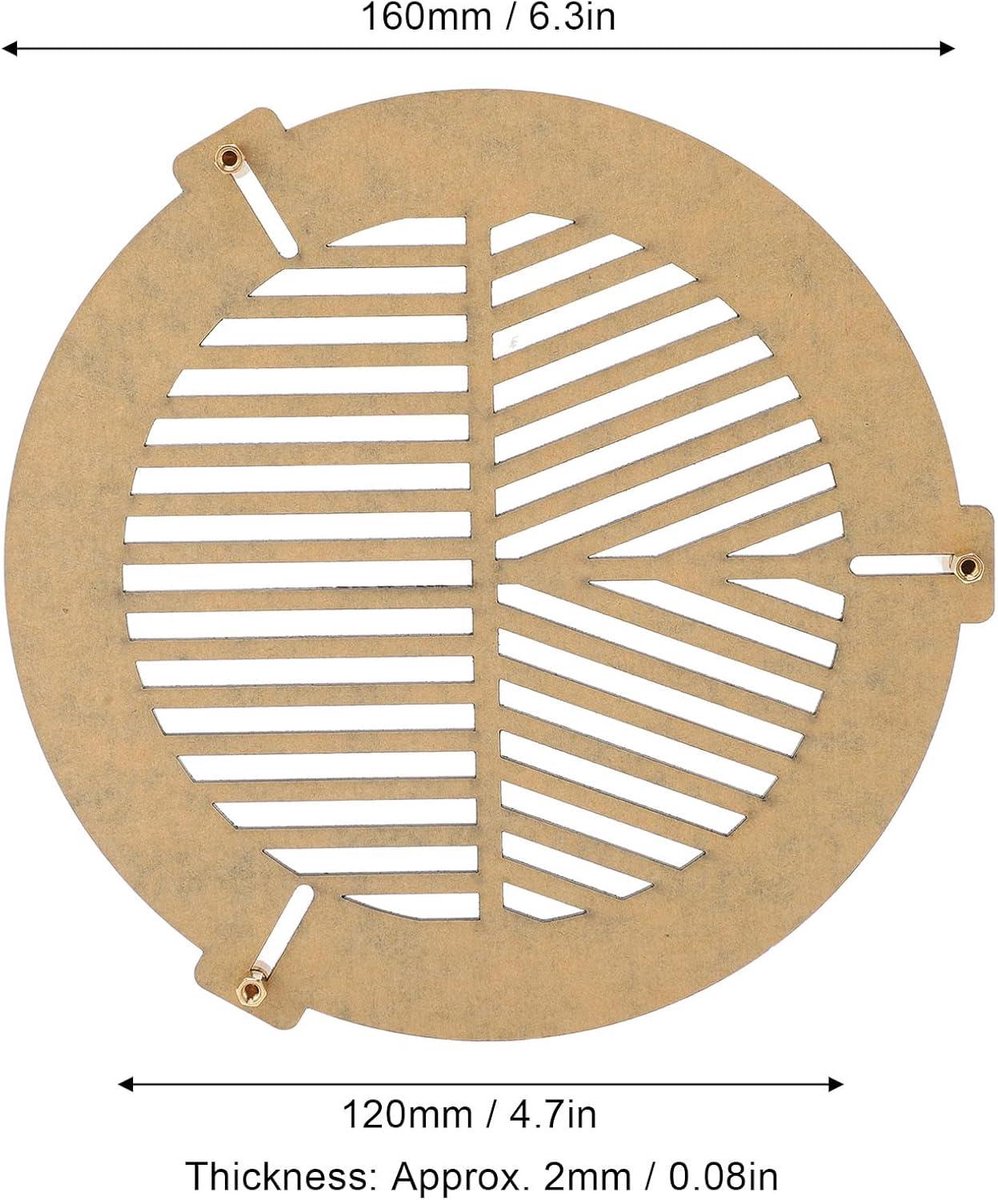 Allecto Plus Bahtinov Mask 120-160mm Aluminium