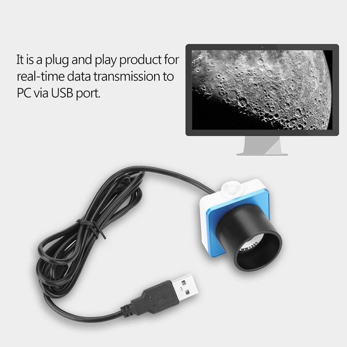 Allecto Plus Digitale Telescoop Oculair Camera USB