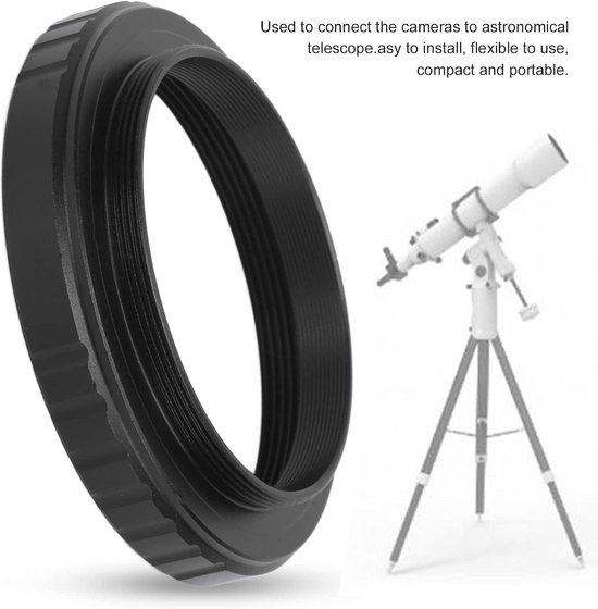 Allecto Plus M48x0.75 Draadadapter Man-Vrouw voor Telescoop