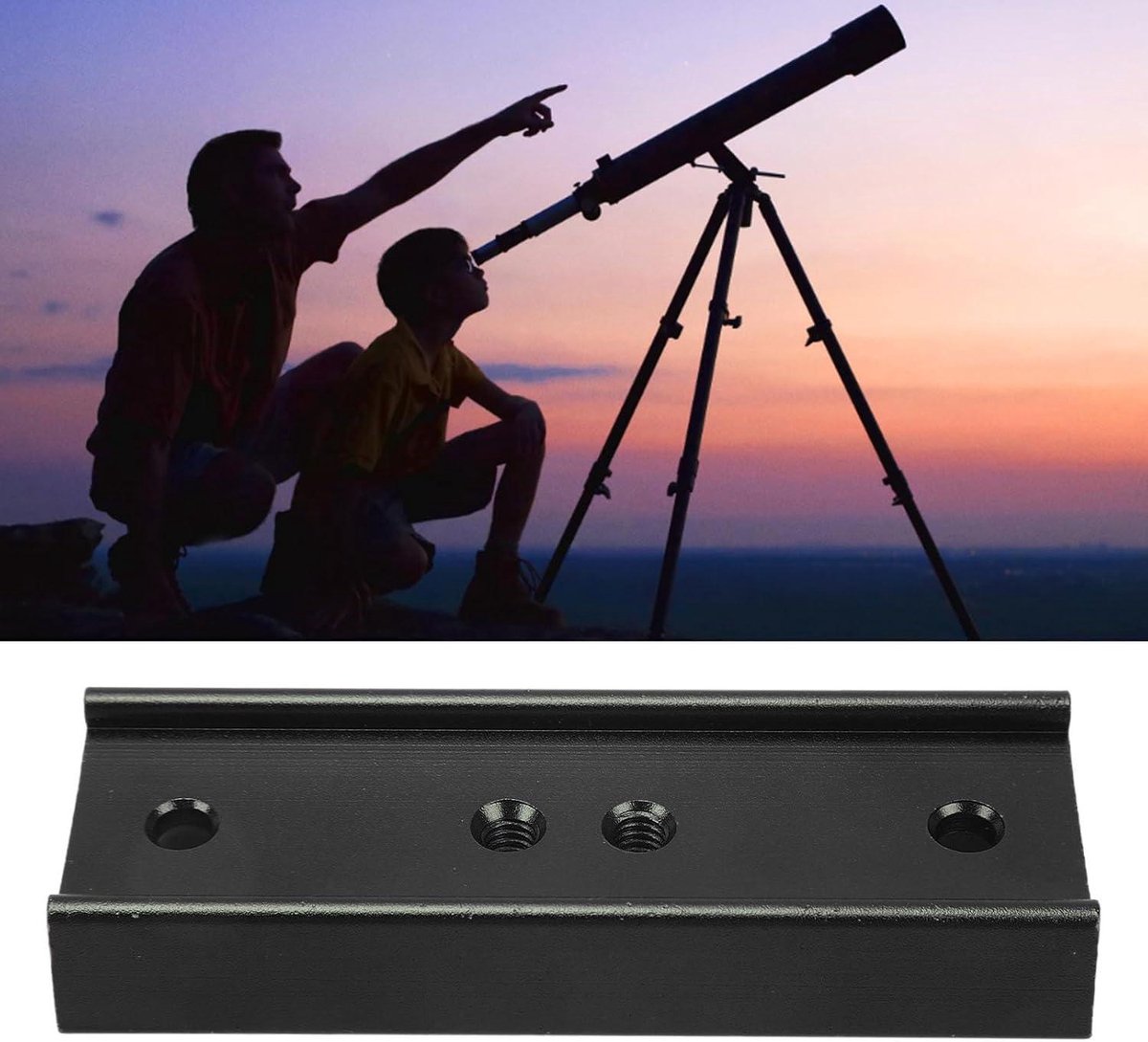 Allecto Plus Metalen Dovetail Montageplaat 108mm