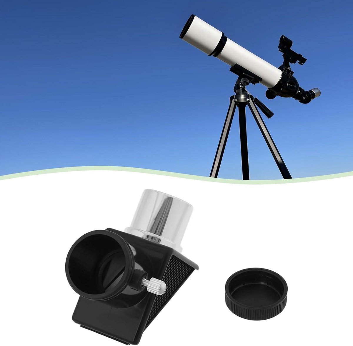 Allecto Plus Telescoop Diagonale Spiegel 90° 1"-1.25"