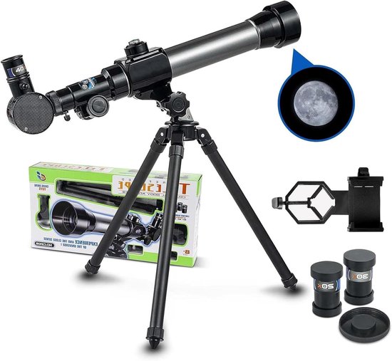 Allecto Plus Telescoop met statief en telefoonadapter