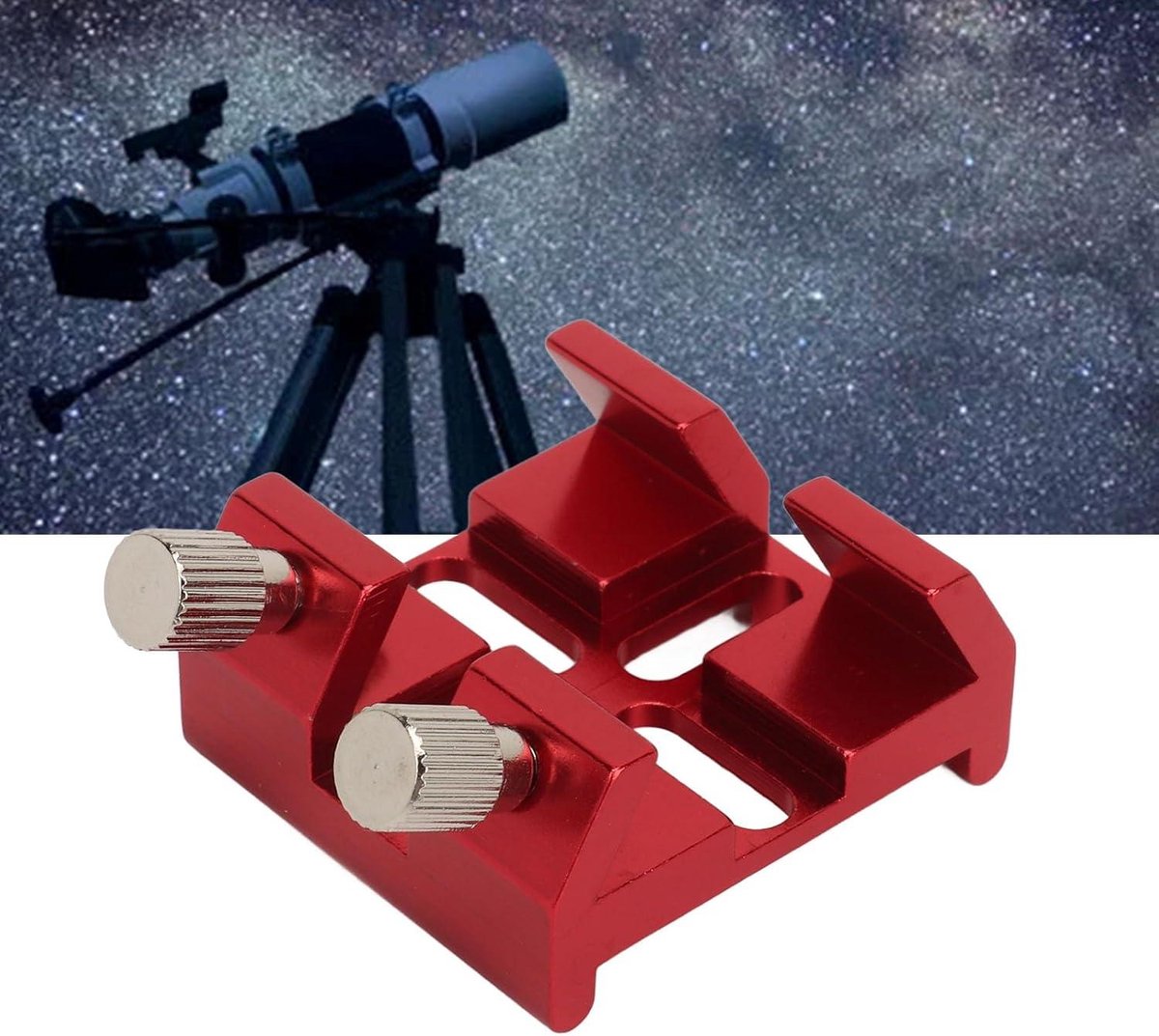 Allecto Plus Universele Zwaluwstaartbasis Aluminium Telescoop