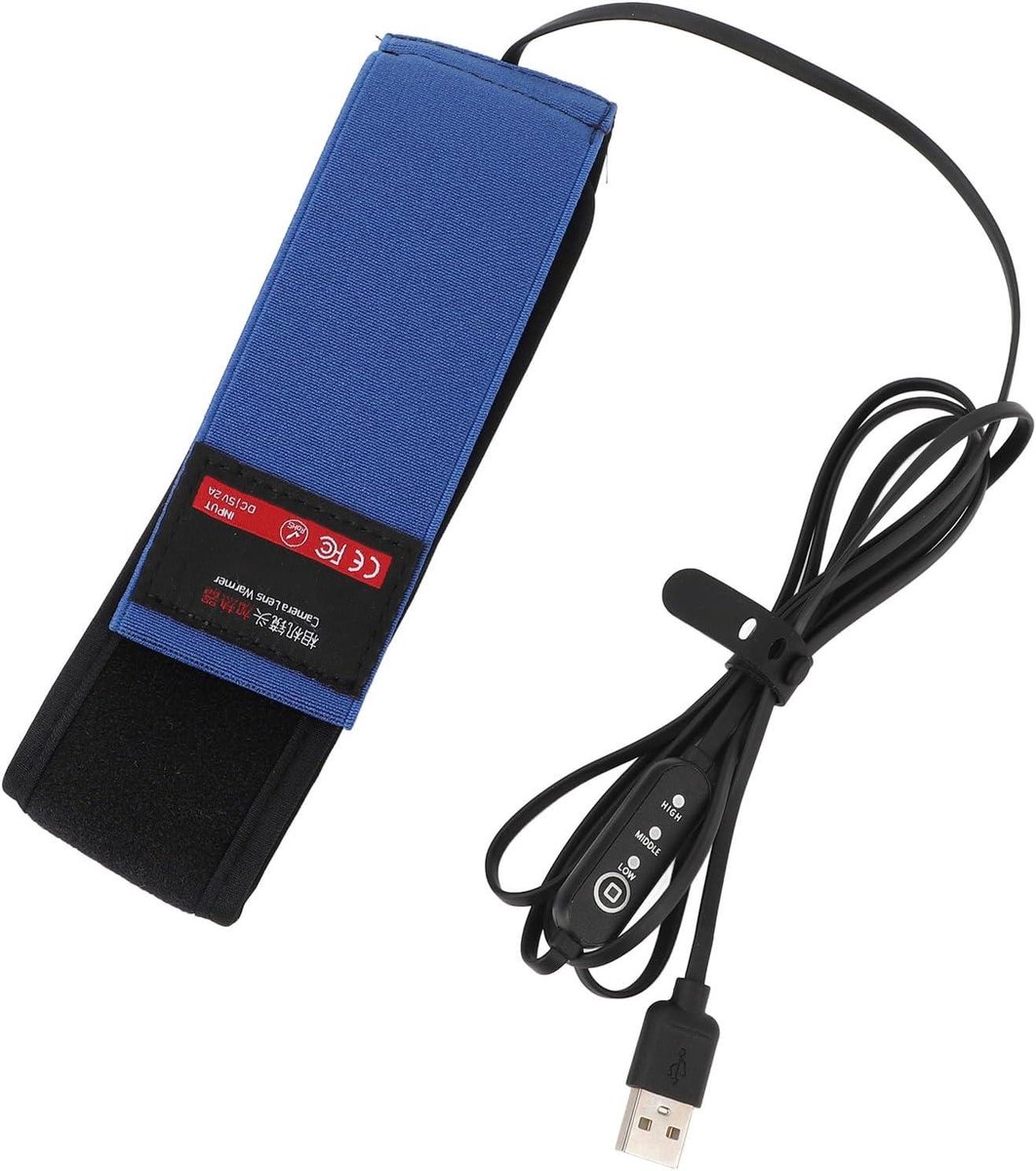 Allecto Plus USB-lensverwarmer 545 mm voor telescopen en camera's