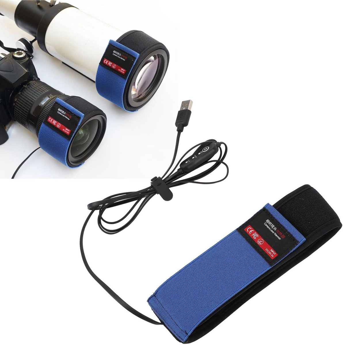 Allecto Plus USB Lensverwarmer 545mm