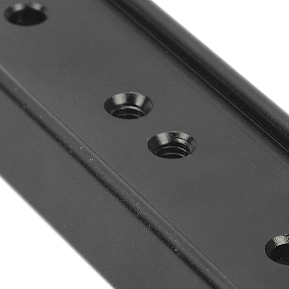Allecto Plus Zwaluwstaart Telescoop Adapter Montageplaat 1/4 Draad zwart