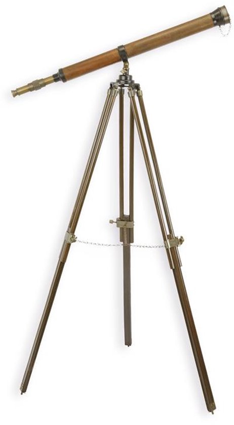 Antieke Messing Telescoop op Standaard 154 cm review