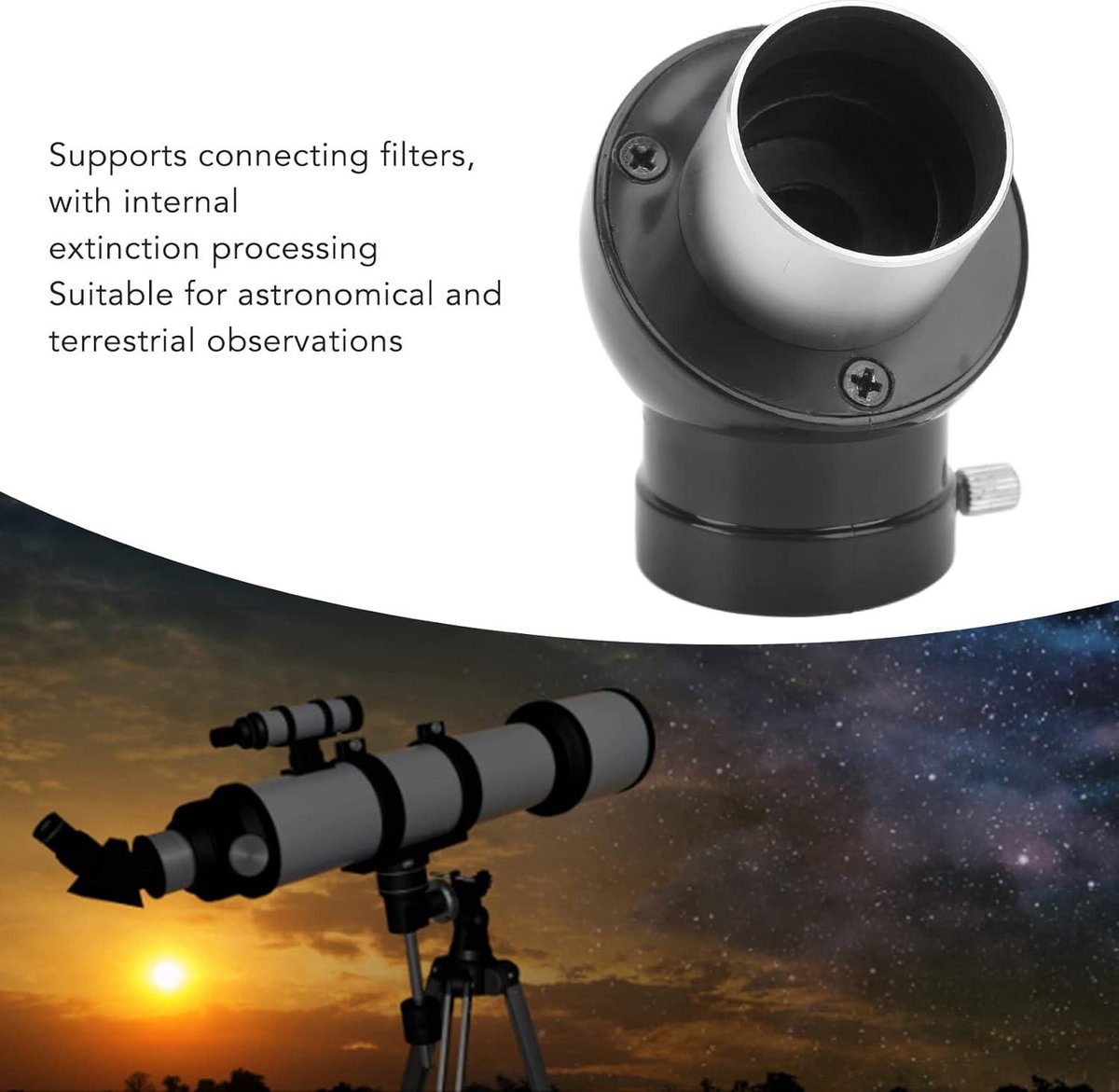 Astromania 125" Diagonaal Prisma voor Astronomietelescoop