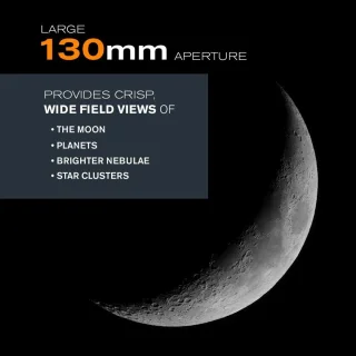 AstroMaster 130EQ Newton-reflectortelescoop