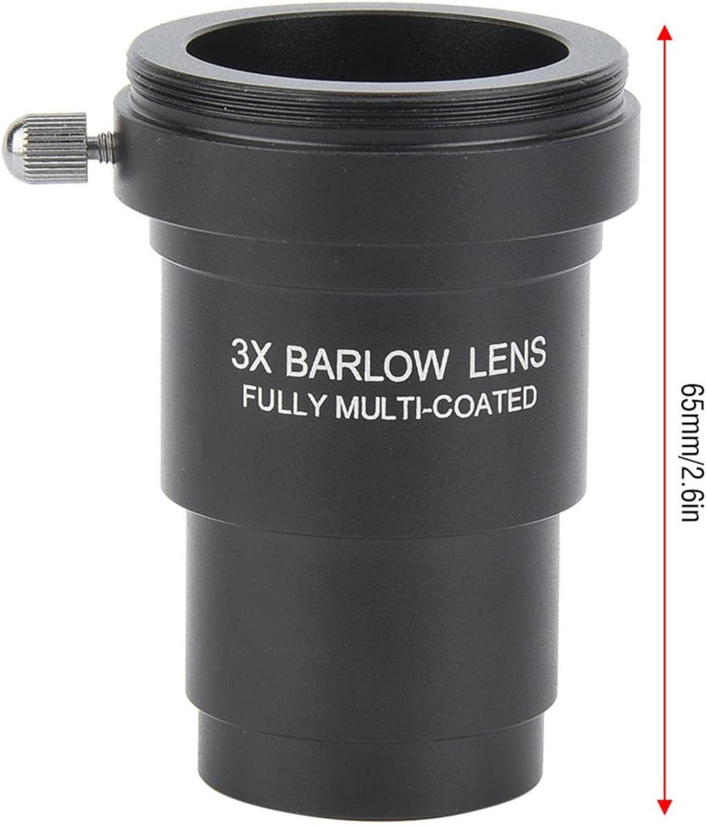 Astromische Barlow Lens 2X/3X M42x0.75 1.25 Inch