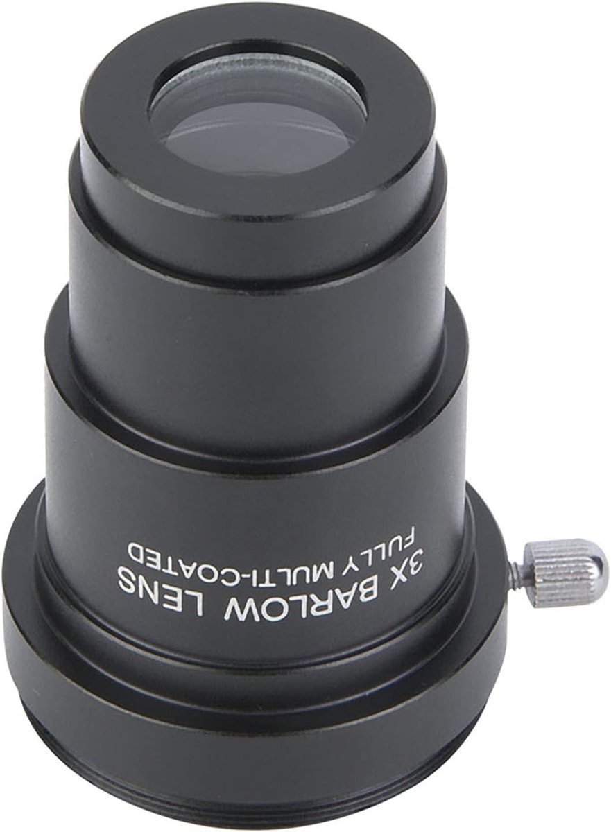 Astromische Barlow Lens 2X/3X M42x0.75 1.25 Inch