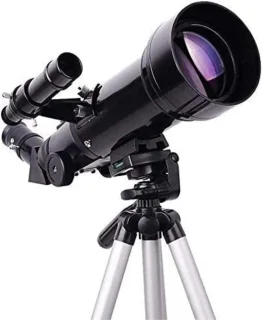 Astronomie telescoop 70 mm, zwart