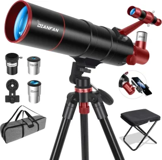 Astronomie Telescoop 90/550 Refractor