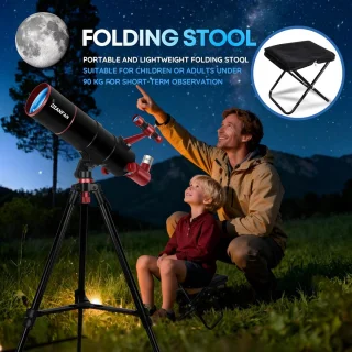 Astronomie Telescoop 90/550 Refractor
