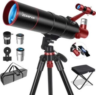 Astronomie Telescoop 90/550 Refractor