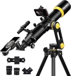Ontdek het heelal met de 90mm astronomie telescoop