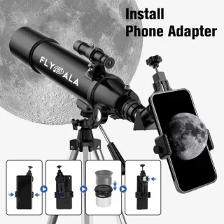 Wat vinden we goed aan de Astronomie telescoop voor beginners - 80mm refractor