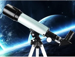 Astronomietelescoop 50mm - Zwart