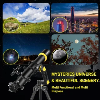 Astronomietelescoop 90mm (700mm) AZ-montuur