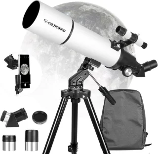 Astronomische draagbare telescoop 80 mm