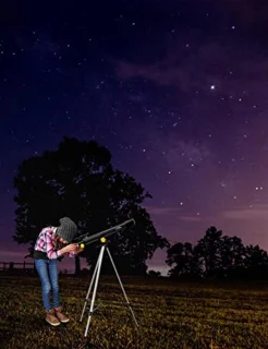 Astronomische lenzentelescoop 50/600