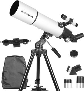 De Astronomische Refractietelescoop 80/600 mm in één oogopslag