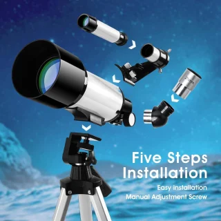 Astronomische Refractor Telescoop 70/400 mm