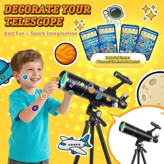 Astronomische refractor telescoop 80/500 mm