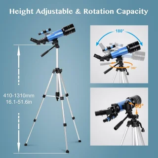 Astronomische telescoop 400/70 mm