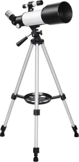 Astronomische telescoop 70 mm zwart-wit