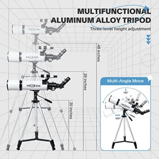 Astronomische telescoop 80/600 mm
