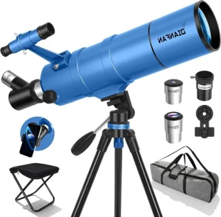 Astronomische Telescoop 90/550 Zwart