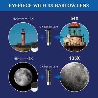 Astronomische telescoop Refractor 50/360