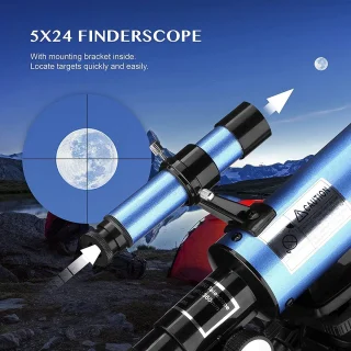 Astronomische telescoop Refractor 50/360