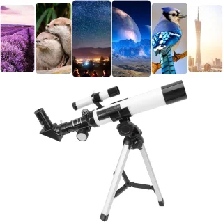 Astronomische telescoop - sterrenkijker - 400mm brandpuntsafstand - zwart