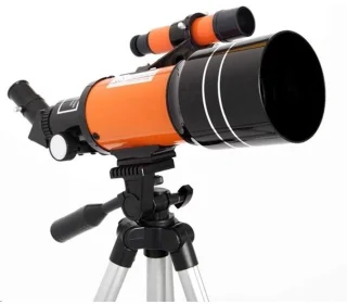 Astronomische telescoop - sterrenkijker refractor - oranje