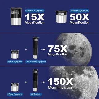 Astronomische telescoop voor kinderen en beginners