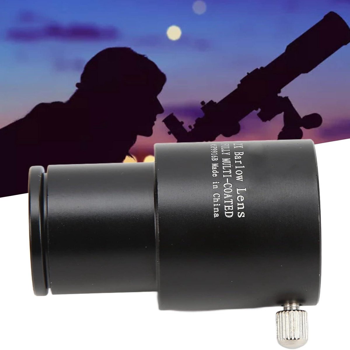 Barlow-lens 2X 245mm FMC voor telescoop