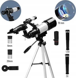 Bedee Kindertelescoop 70mm Refractor met Statief