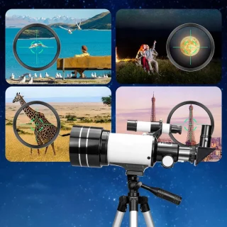 Bedee Kindertelescoop 70mm Refractor met Statief