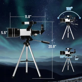 Bedee Kindertelescoop 70mm Refractor met Statief