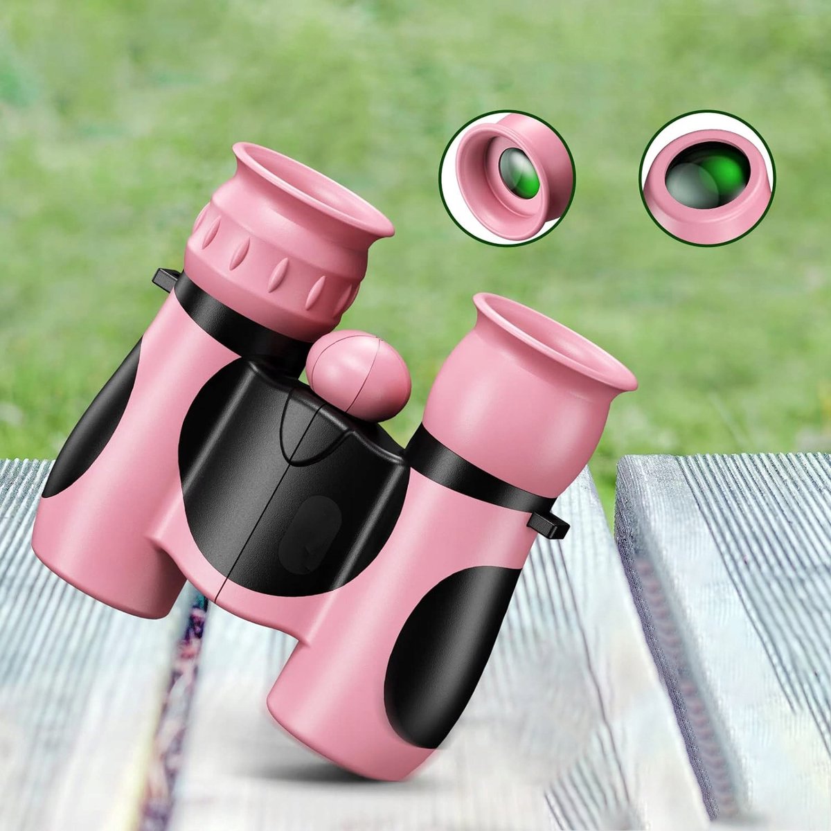Bedee Kinderverrekijker Roze 8x