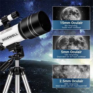 Wat vinden we goed aan de BOSWELL Telescoop Sterrenkijker