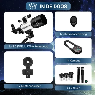 BOSWELL Telescoop Sterrenkijker
