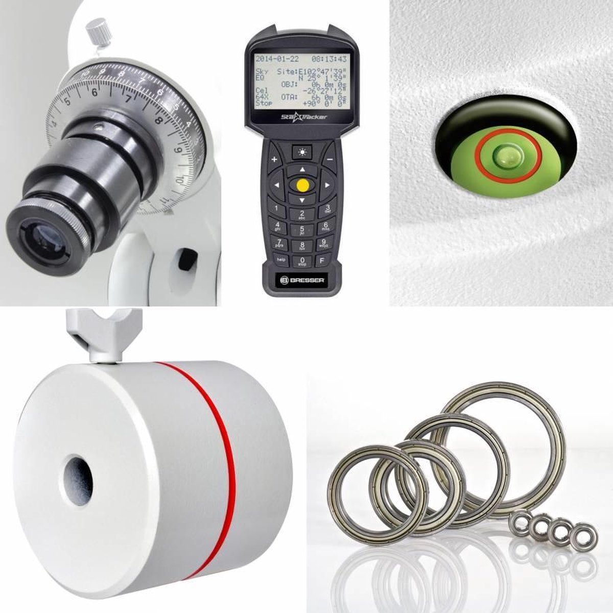 Bresser AR-102XS/460 Exos-2 EQ5 Telescoop