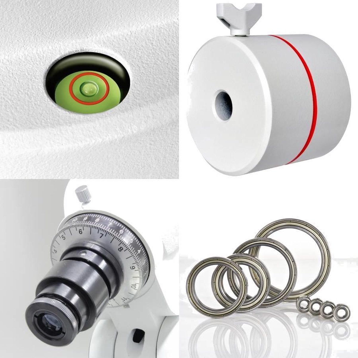 Bresser AR-90L/1200 EQ-5/EXOS2 GoTo Telescoop RVS/Aluminium